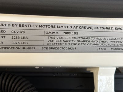 2026 Bentley Flying Spur V8