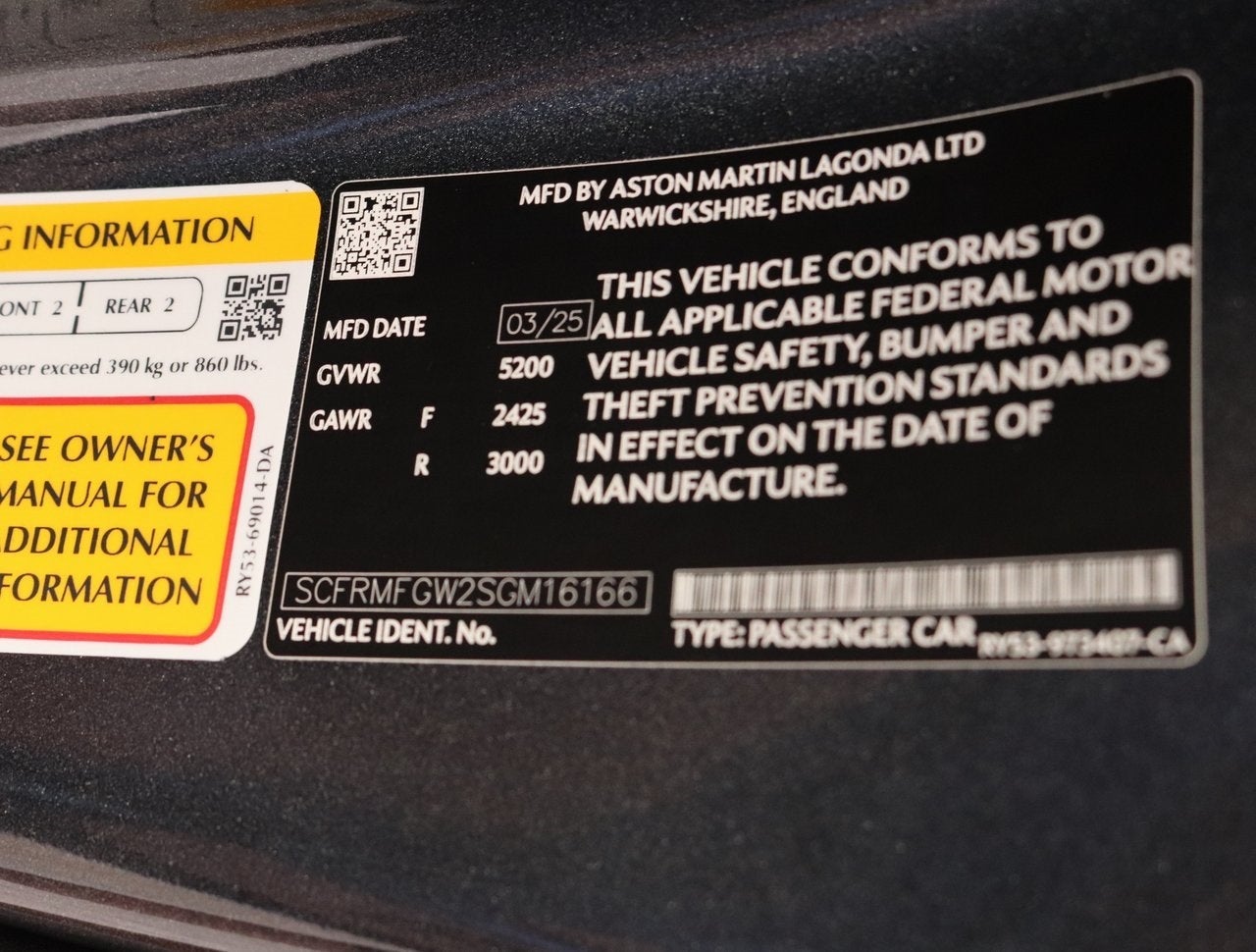 2025 Aston Martin DB12 Volante