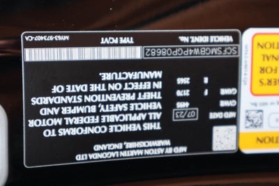 2023 Aston Martin Vantage Base