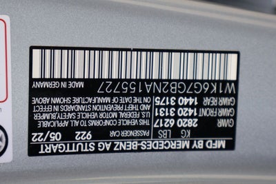 2022 Mercedes-Benz S-Class S 580 4MATIC®