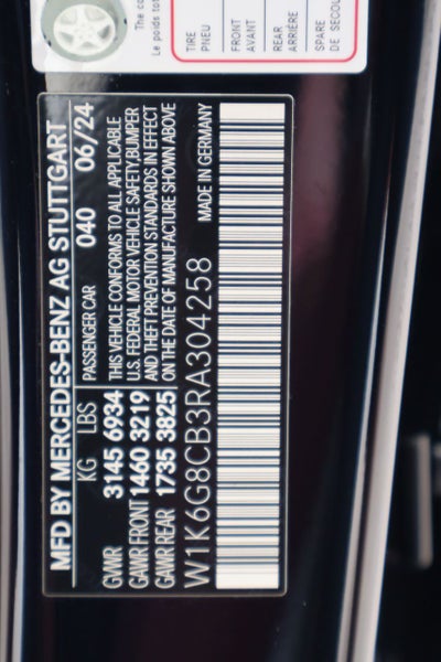 2024 Mercedes-Benz S-Class S 63 E AMG® 4MATIC®