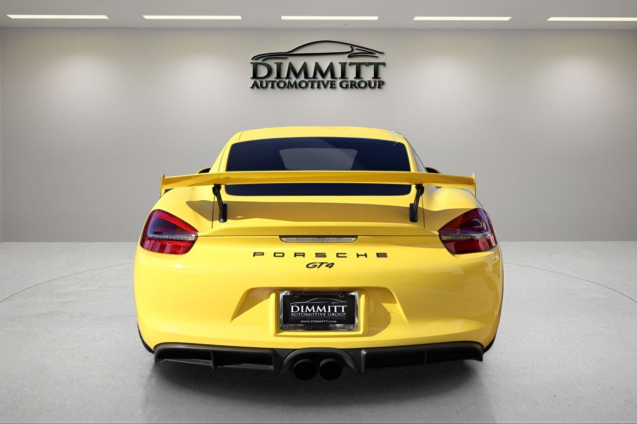 2016 Porsche Cayman GT4