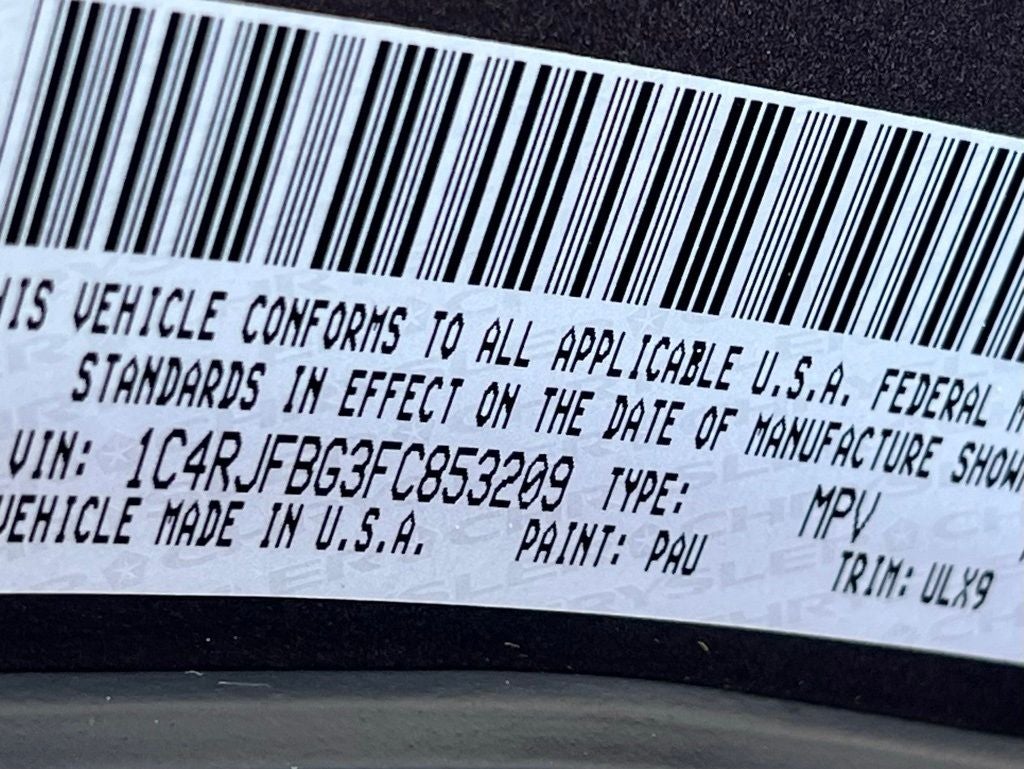 2015 Jeep Grand Cherokee Limited