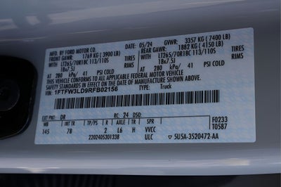 2024 Ford F-150 XLT