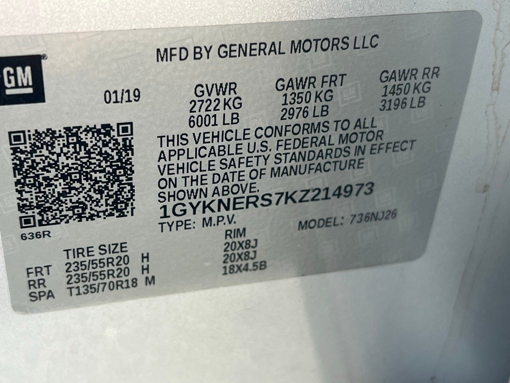 2019 Cadillac XT5 Premium Luxury