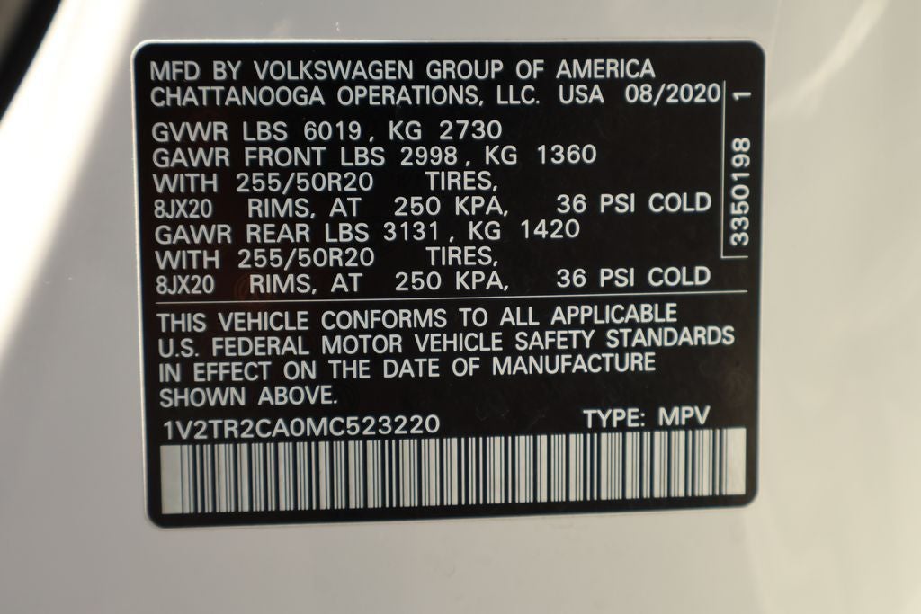 2021 Volkswagen Atlas SEL Premium