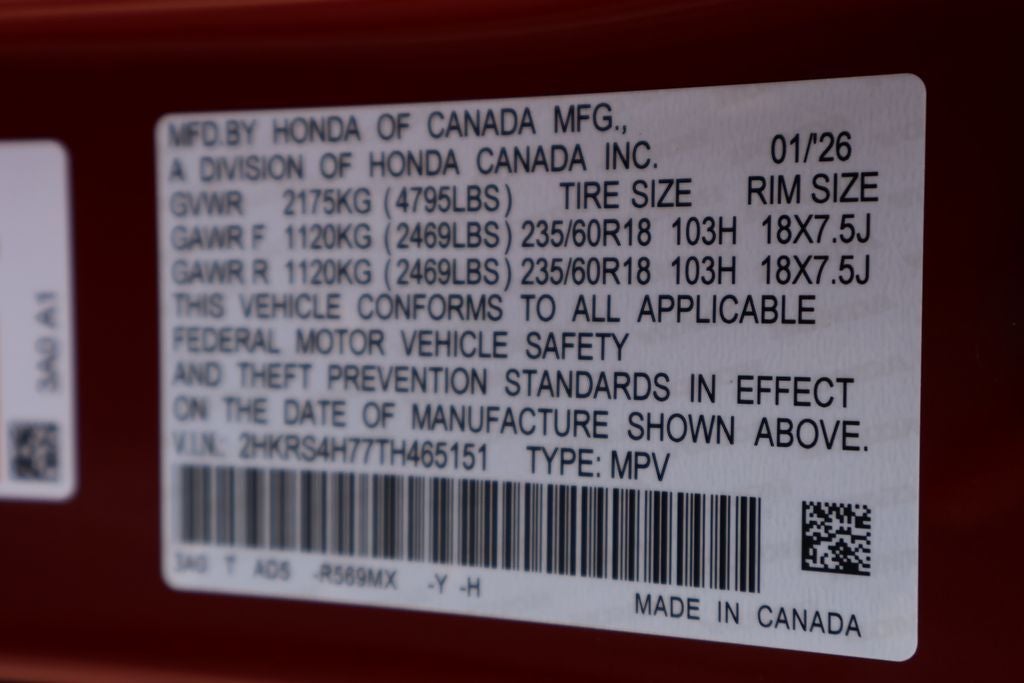 2026 Honda CR-V EX-L