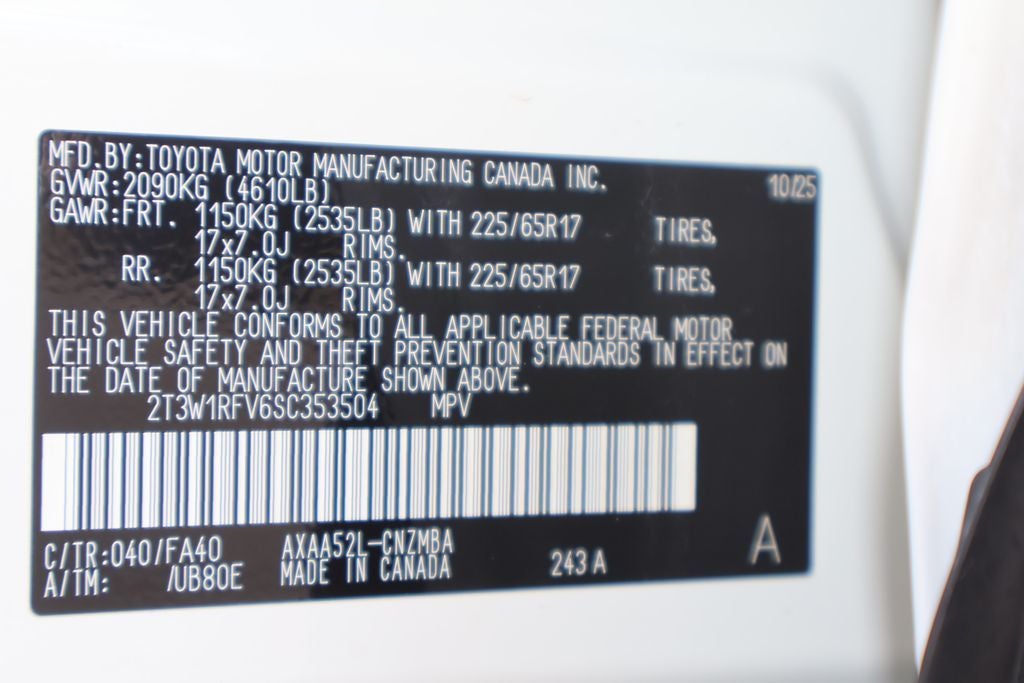 2025 Toyota RAV4 XLE