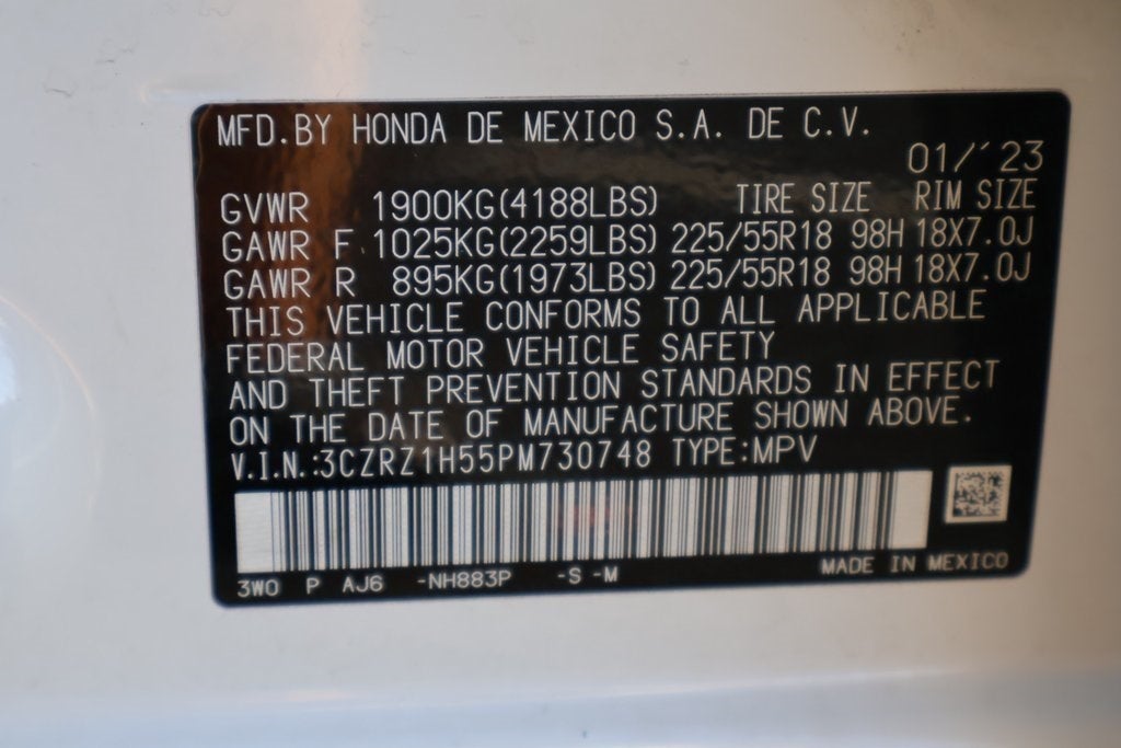 2023 Honda HR-V Sport