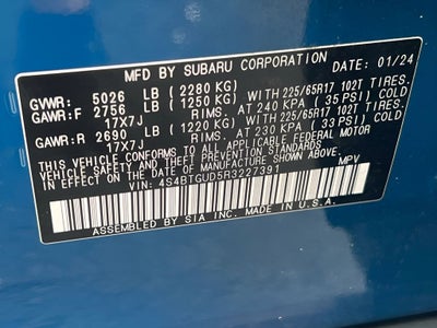 2024 Subaru Outback Wilderness