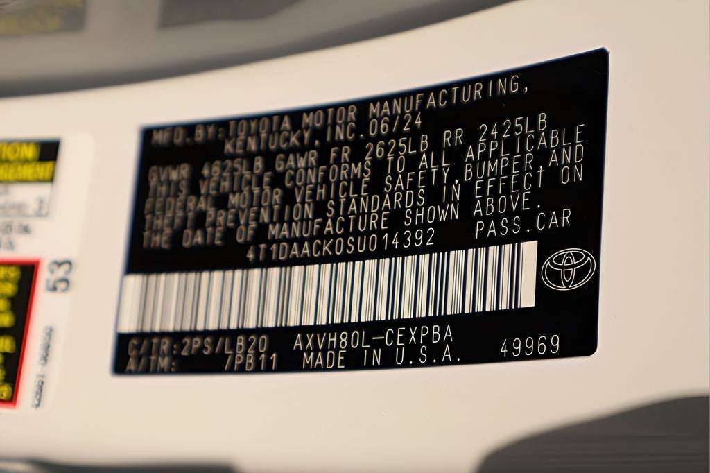 2025 Toyota Camry XSE