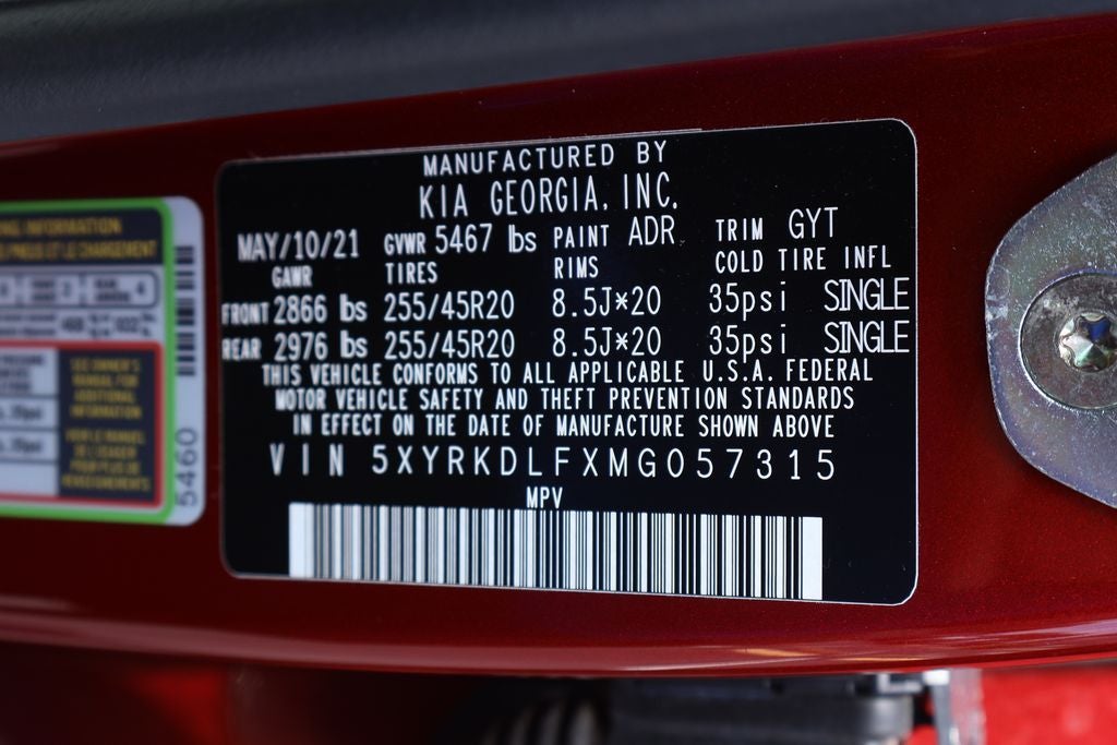 2021 Kia Sorento SX