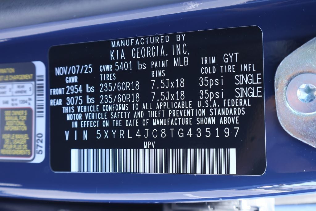 2026 Kia Sorento S