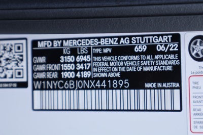 2022 Mercedes-Benz G-Class G 550 4MATIC®