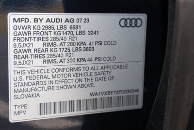 2023 Audi Q7 55 Prestige quattro