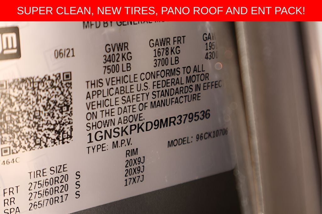 2021 Chevrolet Tahoe Z71