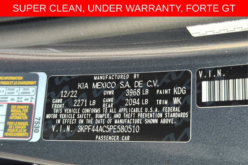 2023 Kia Forte GT