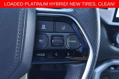 2022 Toyota Tundra Hybrid Platinum