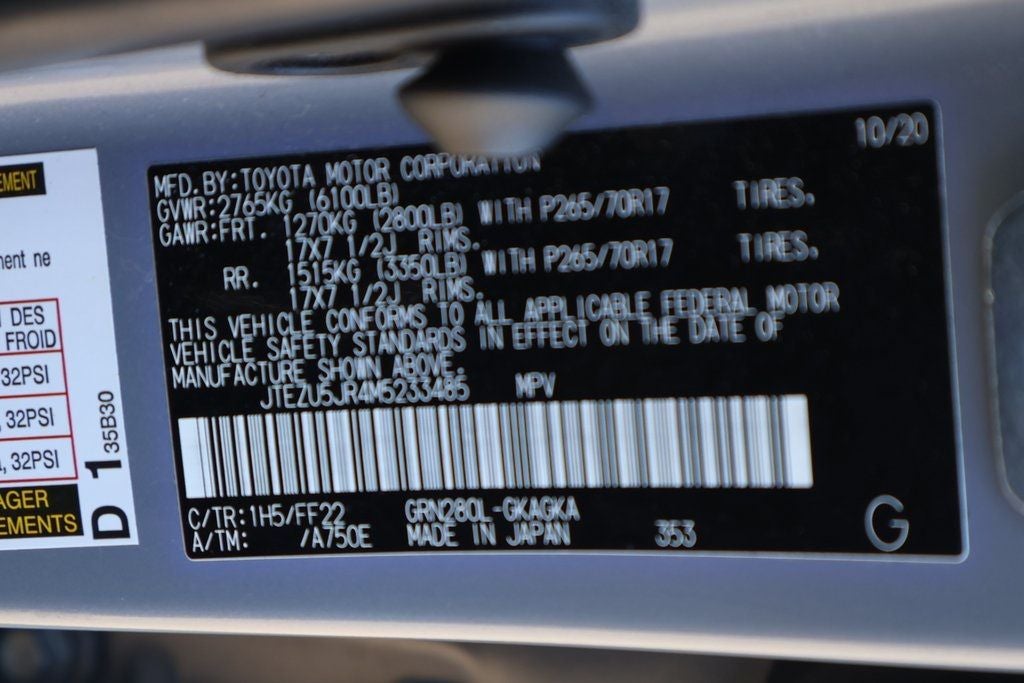 2021 Toyota 4Runner Trail