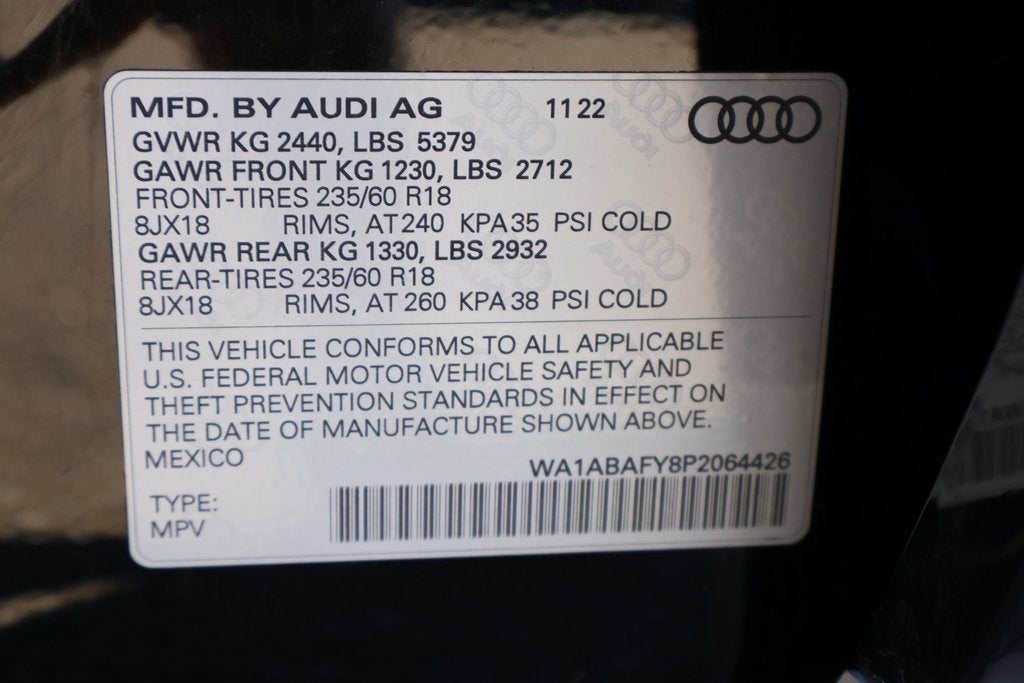 2023 Audi Q5 40 Premium quattro