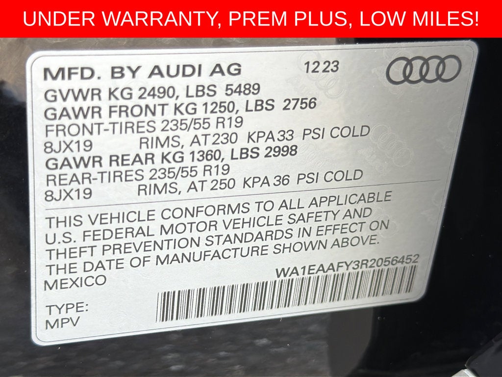 2024 Audi Q5 45 S line Premium Plus quattro
