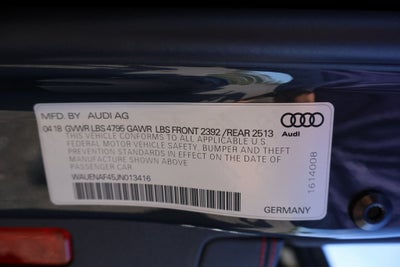 2018 Audi A4 2.0T Premium Plus quattro