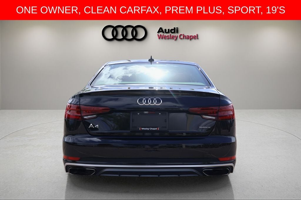 2019 Audi A4 2.0T Premium Plus quattro