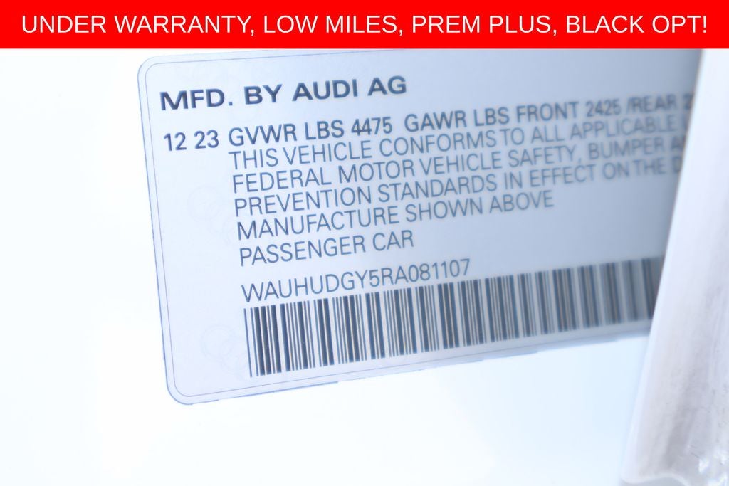 2024 Audi A3 40 Premium Plus quattro