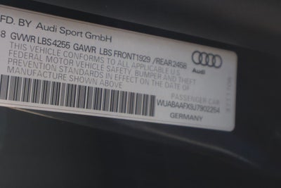 2018 Audi R8 5.2 RWD