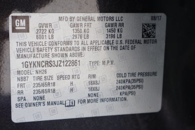 2018 Cadillac XT5 Luxury