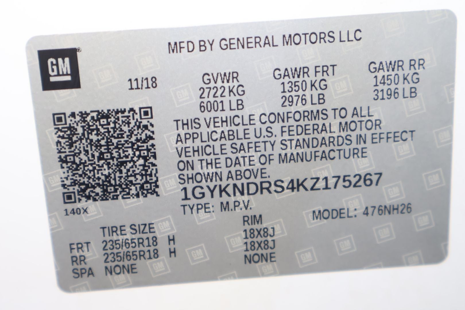 2019 Cadillac XT5 Luxury