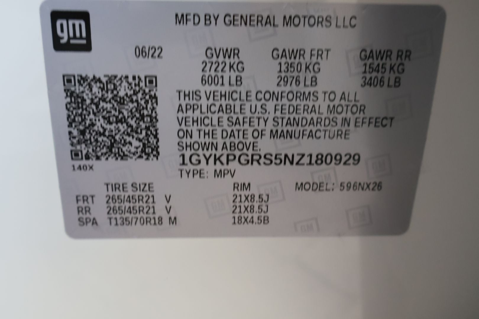 2022 Cadillac XT6 Sport