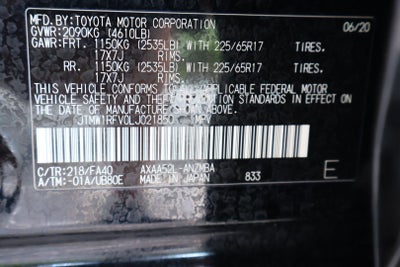 2020 Toyota RAV4 XLE