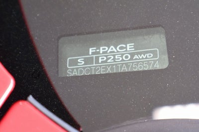 2026 Jaguar F-PACE P250 R-Dynamic S