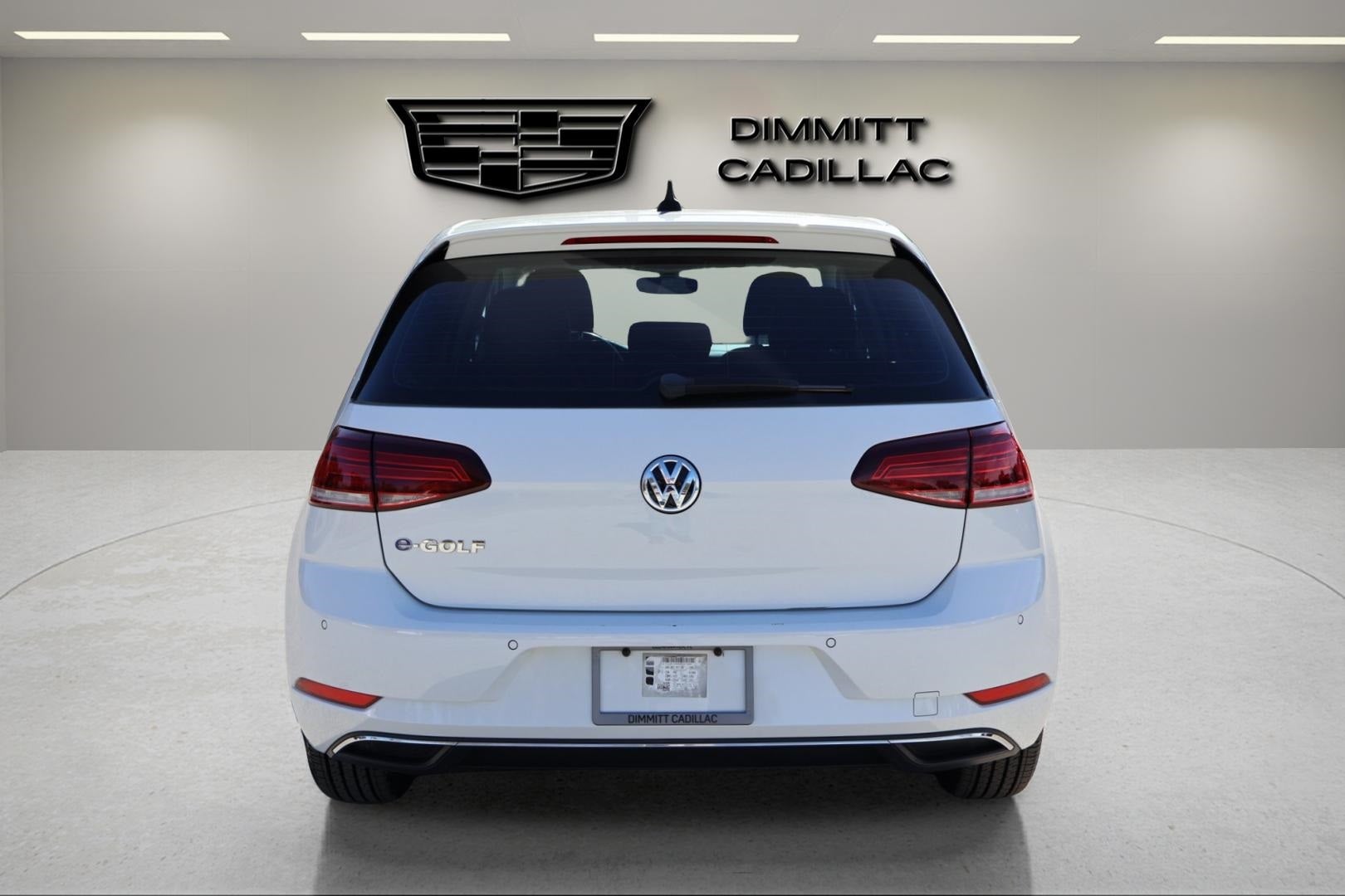 2018 Volkswagen e-Golf SEL Premium