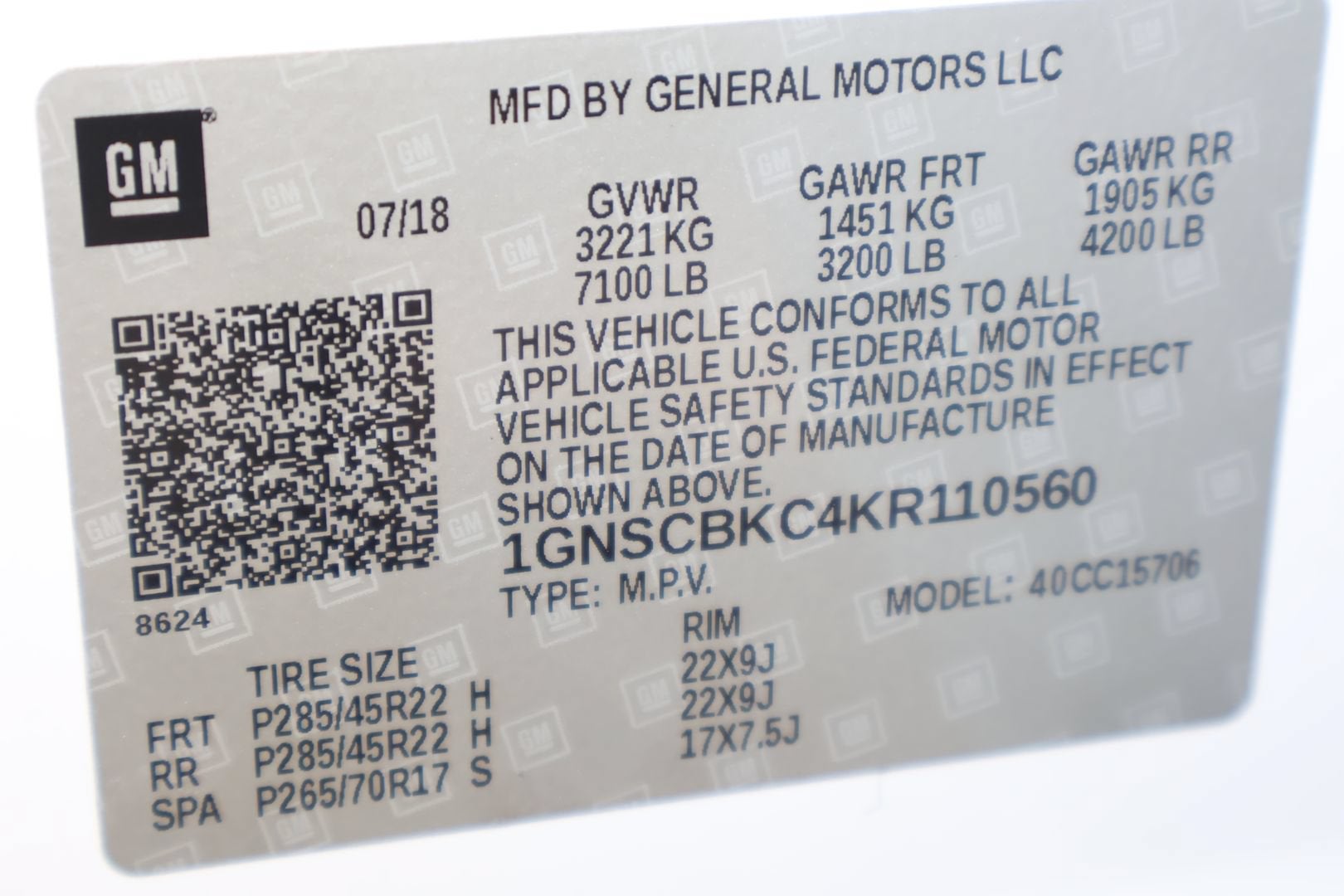 2019 Chevrolet Tahoe LT