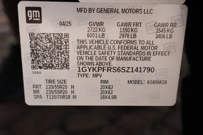2025 Cadillac XT6 Premium Luxury