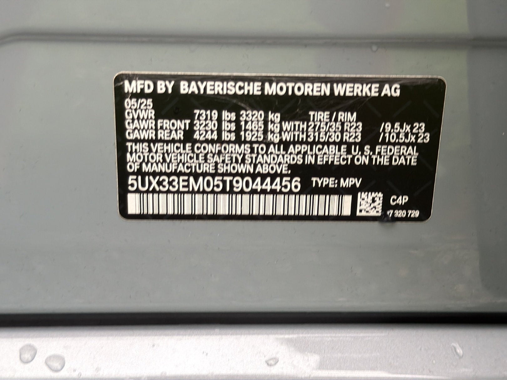 2026 BMW X7 M60i