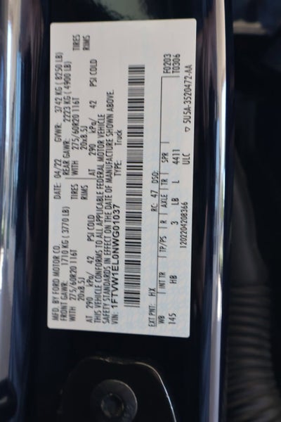 2022 Ford F-150 Lightning Pro