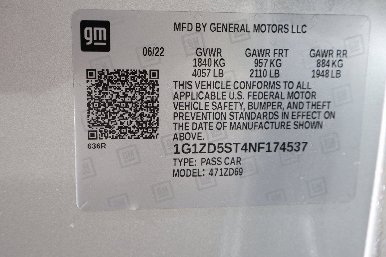 2022 Chevrolet Malibu LT