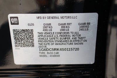 2025 Cadillac CT4 Sport