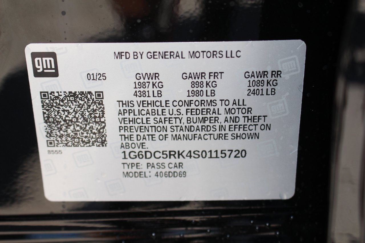 2025 Cadillac CT4 Sport