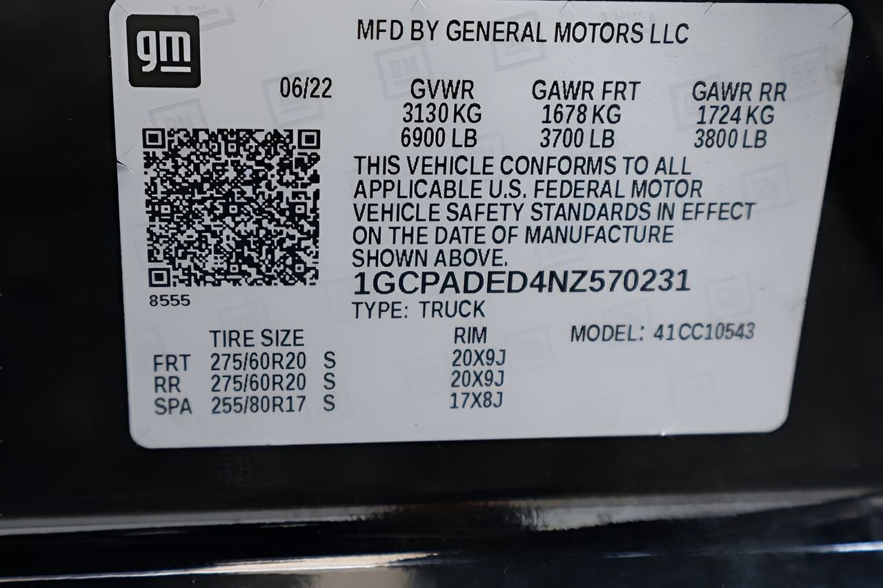 2022 Chevrolet Silverado 1500 RST