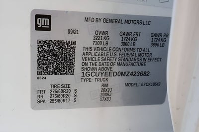 2021 Chevrolet Silverado 1500 RST