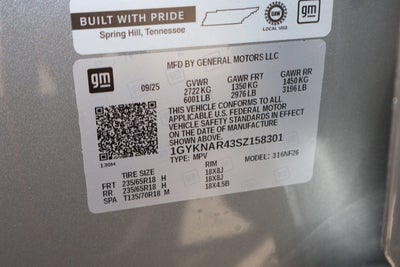 2025 Cadillac XT5 Luxury