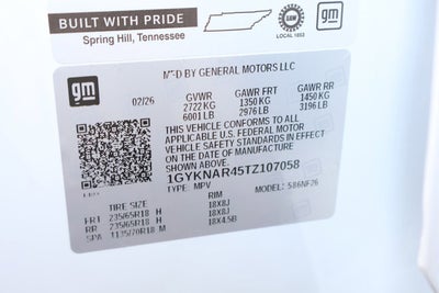 2026 Cadillac XT5 Luxury