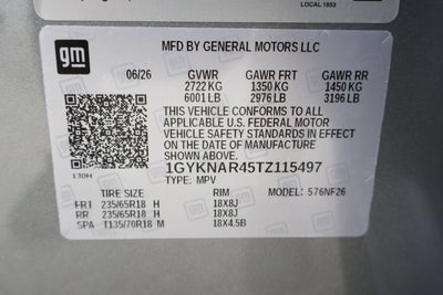 2026 Cadillac XT5 Luxury