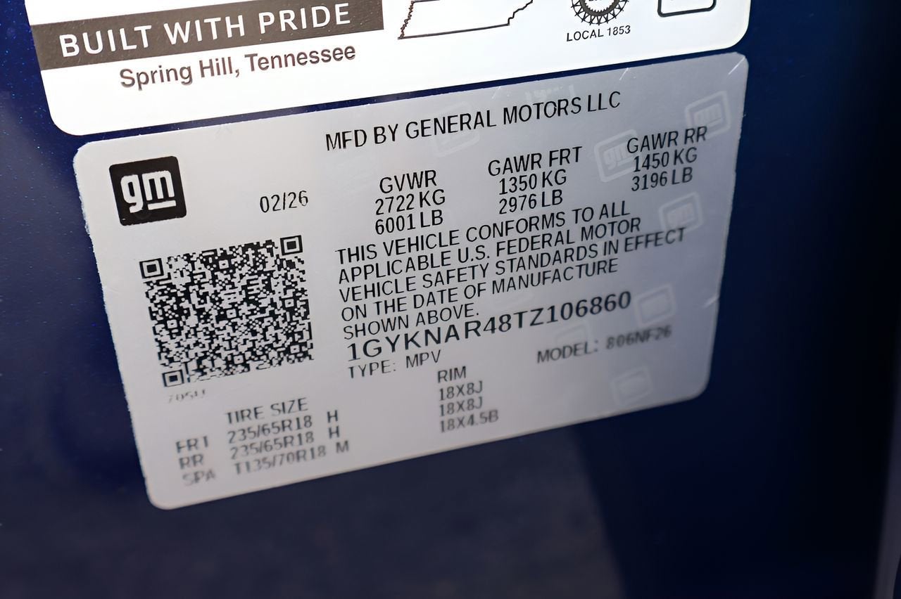 2026 Cadillac XT5 Luxury