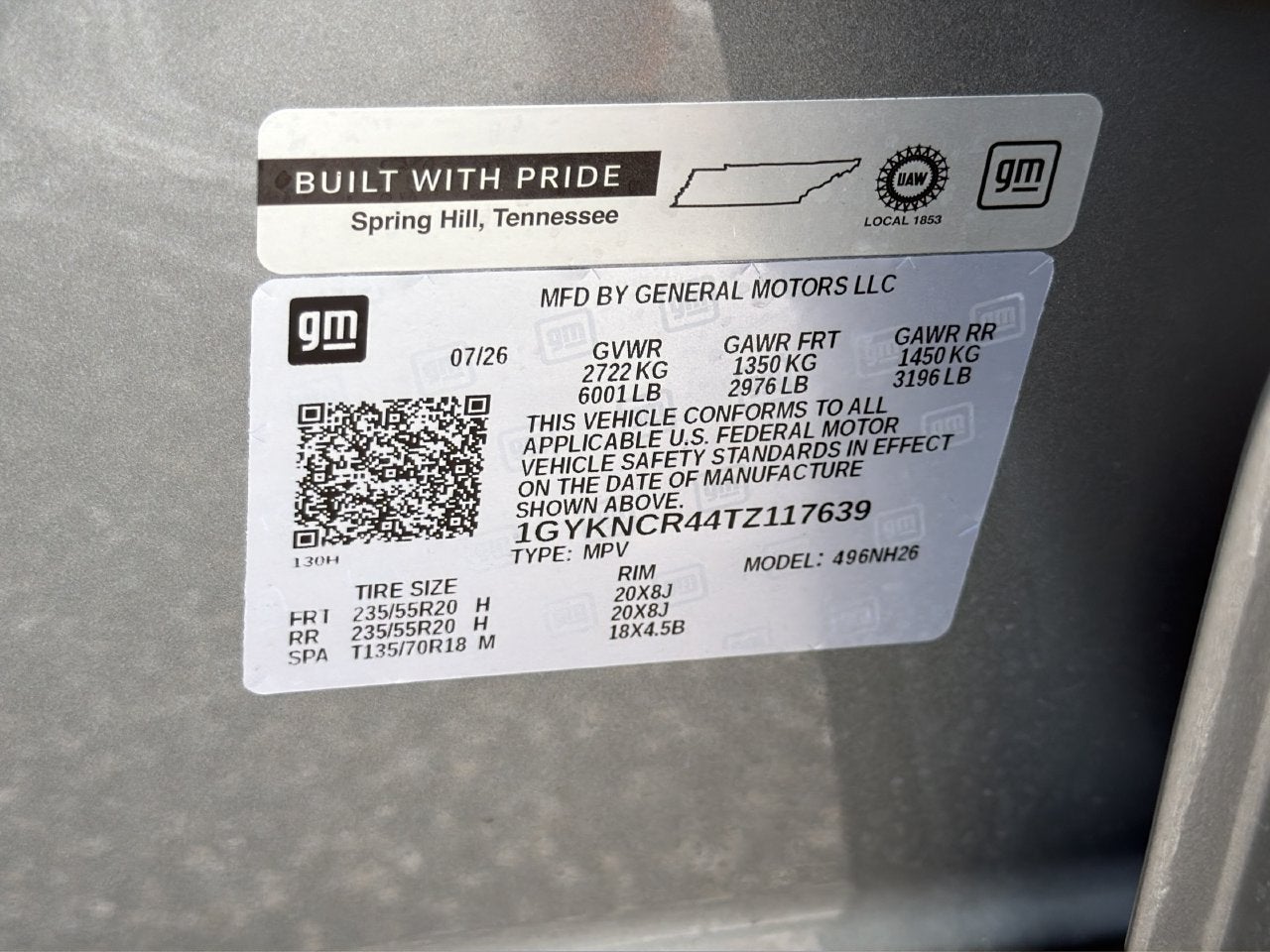 2026 Cadillac XT5 Premium Luxury