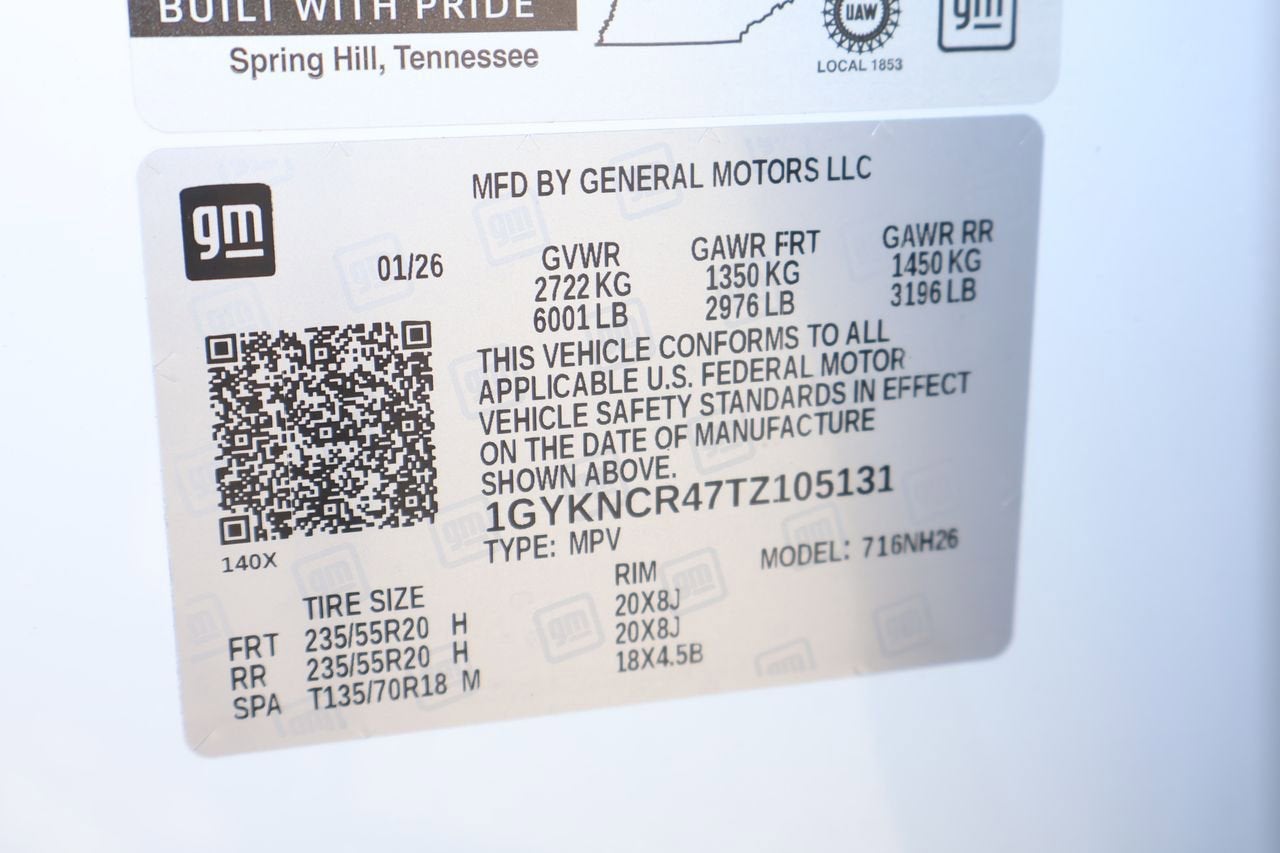 2026 Cadillac XT5 Premium Luxury